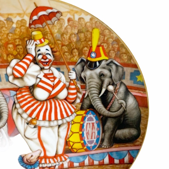 Felix Adler "White House Clown" Collector Plate - Picture 2 of 7